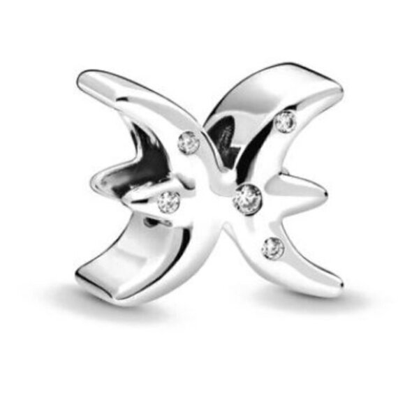 Sterling Silver Sparkling Astrology Zodiac Charm - Picture 10 of 13